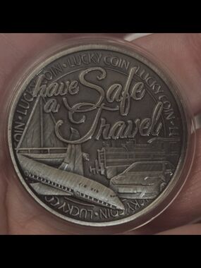 Eillwin Luck for Travelling Collectible Coin Good Luck Charm